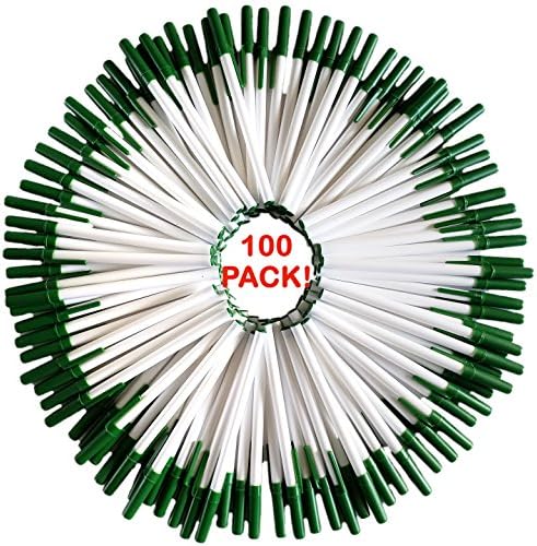 Trendzy Dezigns Bulk Black Ink Pens 100 Piece Set for Office, Home, or School Great Ballpoint Quality Supplies