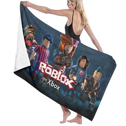 Amazoncom Lovexing Roblox Cotton Beach Towel Luxury - 