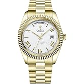 CADISEN Men's Fully Automatic Mechanical Watch MIYOTA 8285 Sports Waterproof 100 Meter Date Calendar Top Luxury Business Men's Watch c8185