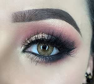 color hazel en lentes de contacto