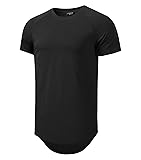 LETAOTAO Mens Hipster T Shirts Workout Longline