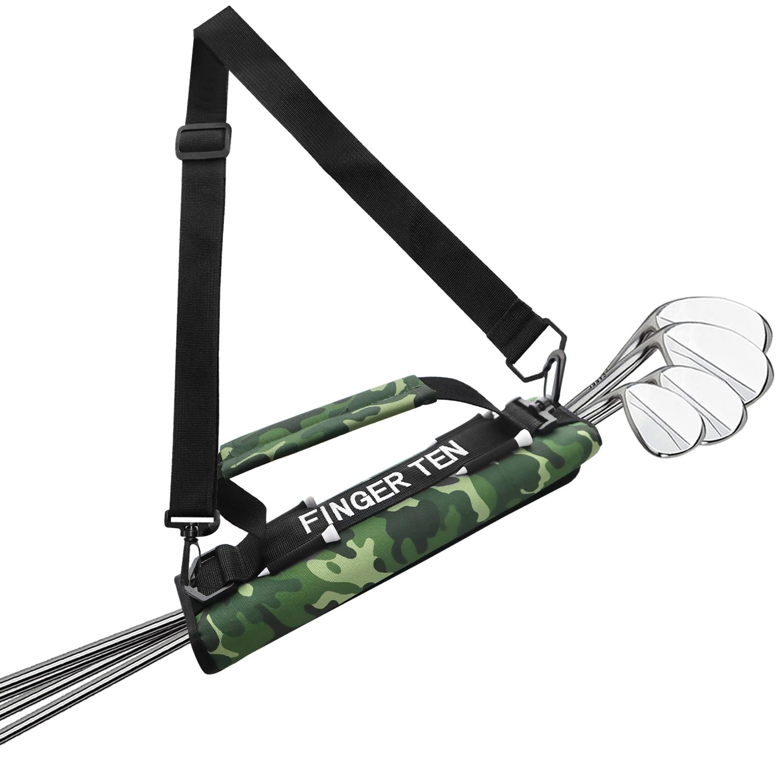 Golf Club Bag Mini for Men Women Driving Range Course Practice, Golf Pencil Bag with Shoulder Straps Sleeves Lightweight Durable Fashion Color Black Blue Pink for Golf Training (Aquamarine)