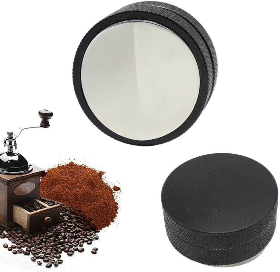 [WALLER PAA] 58.5mm Mini Adjustable Espresso Powder Hammer Convex Distributor Coffee Tamper