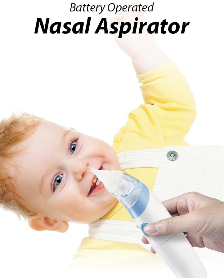 Plus Comfort Electric Nasal Aspirator Snotsucker Boogie Vacuum Nose Rinse Hospital Grade