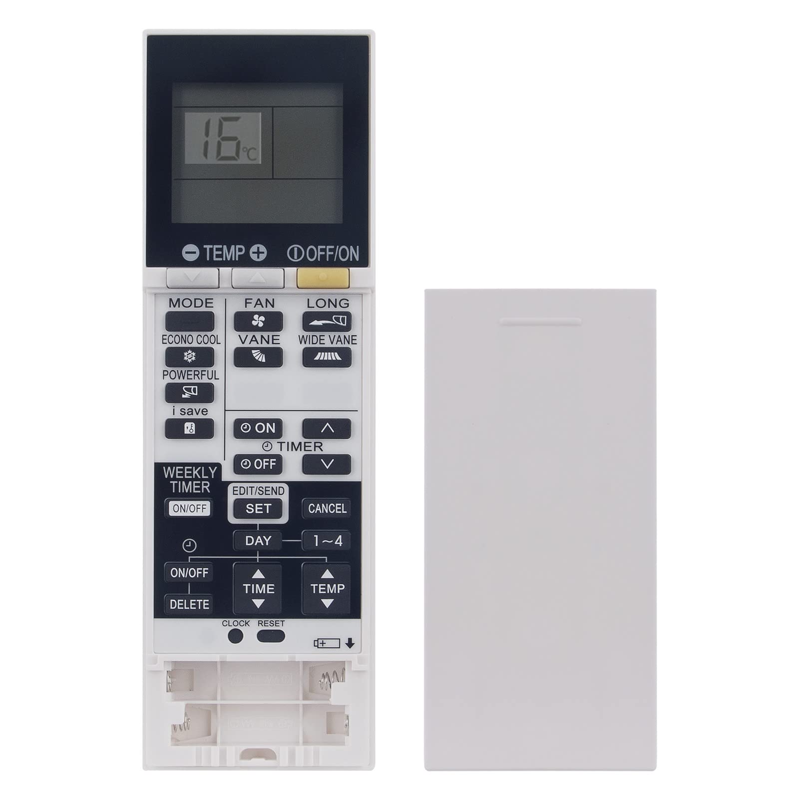 VINABTY SG15J Replace Infrared Remote Control Fit for Mitsubishi Electric Aircon SG15J