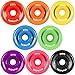 Riedell New Sonar Zen Quad Outdoor Replacement Skate Wheels 8 Pack!