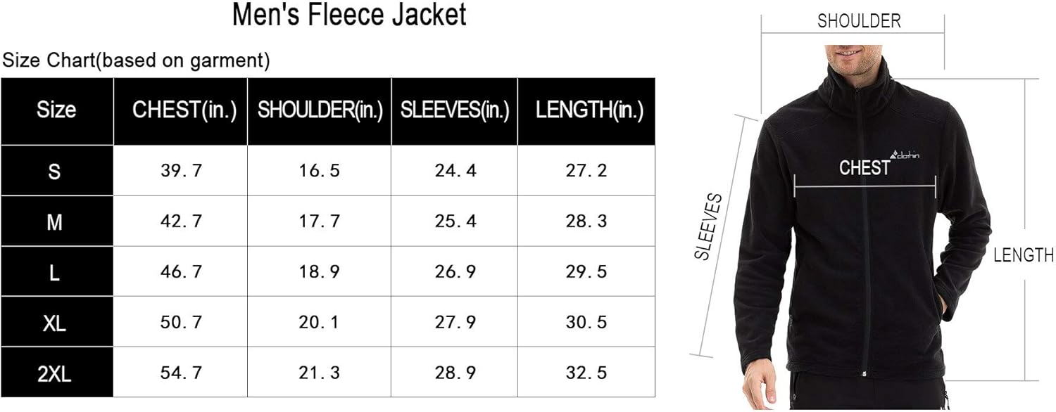 Men's Softshell Jacket Windproof Front-Zip Fleece-Lined Ski Insulated Coat : Sports & Outdoors