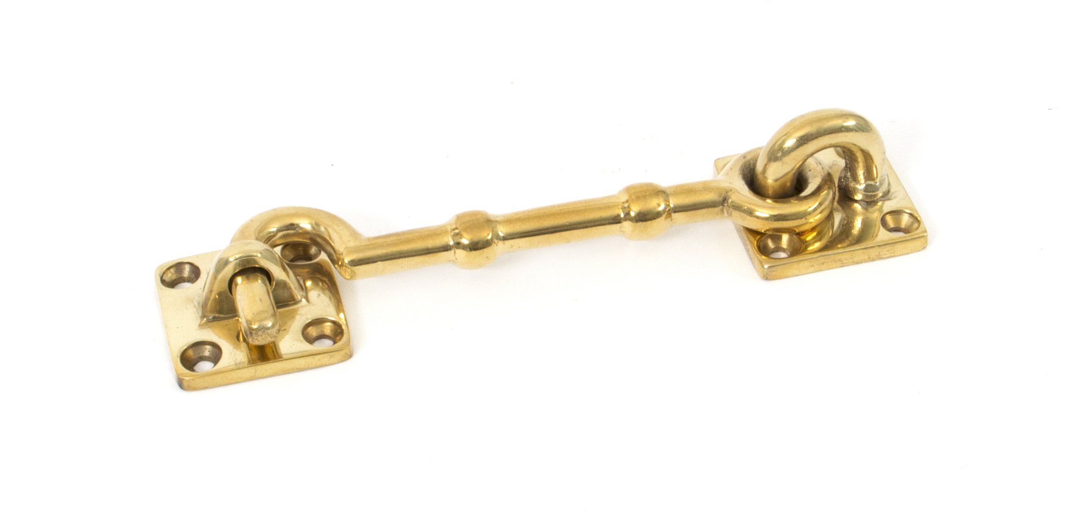 From the Anvil 83548 From The Anvil 4-inch Polished Brass Cabin Hook