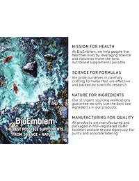 BioEmblem - Complemento para curcumina Turmeric con soporte articulado y antiinflamatorio...