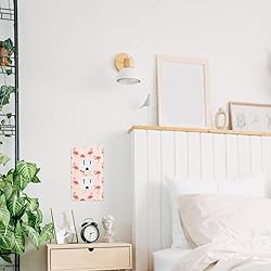 Pznen Pink Flamingo Duplex Receptacle Outlet Wall
