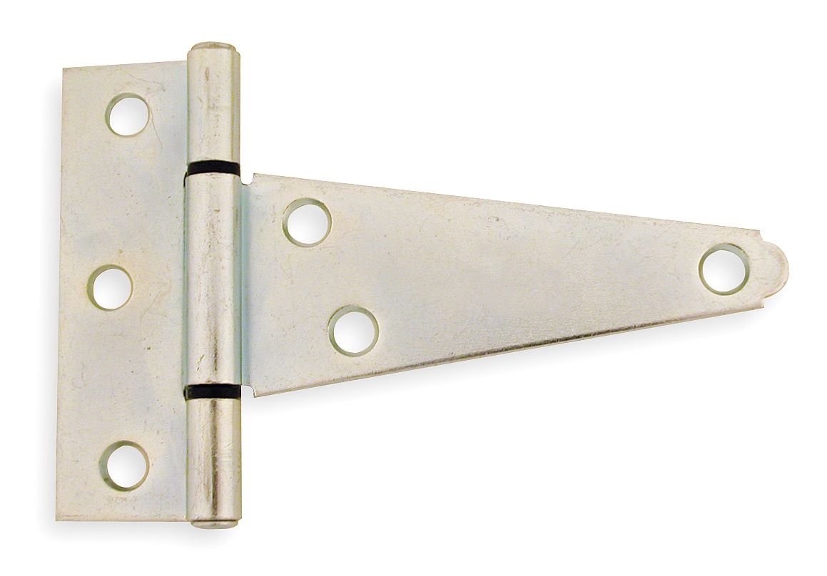 Tee Hinge, Steel, 211/16 In. L T Hinges Industrial