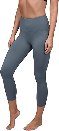 high waisted tummy control capri leggings