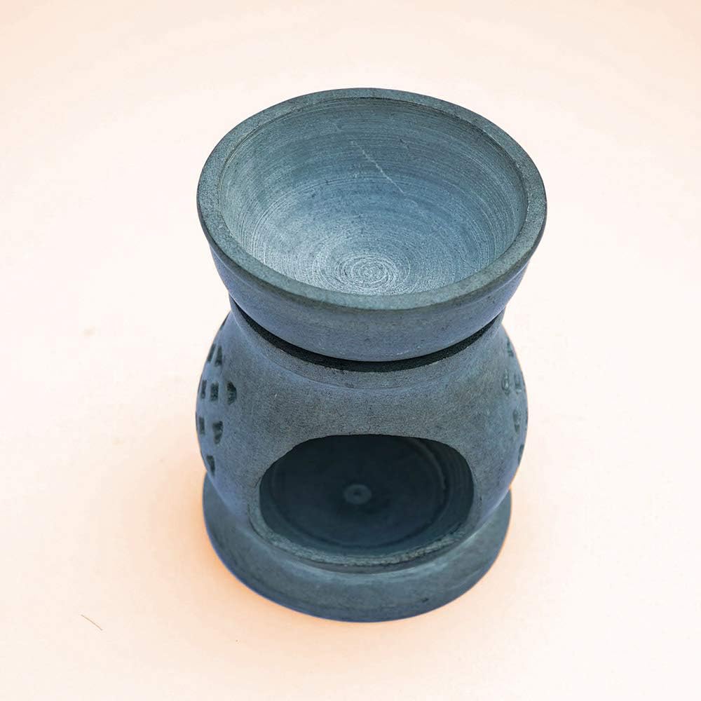 Indus Lifespace Handmade Soapstone Tealight Essential Oil Burner - Image 5