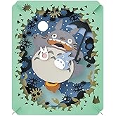 Ensky - My Neighbor Totoro - Totoro Illuminated by The Moon, Paper Theater Craft