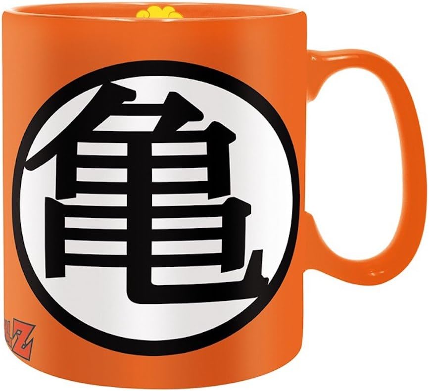 Dragon Ball Mug with Japanese Characters 460 ml Original Manga Anime