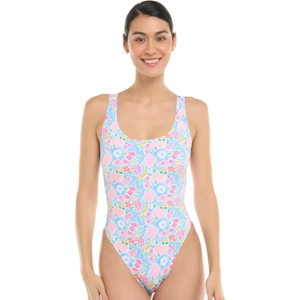 Body Glove Women's Standard Smoothies Hazel Solid Mid Coverage Bikini