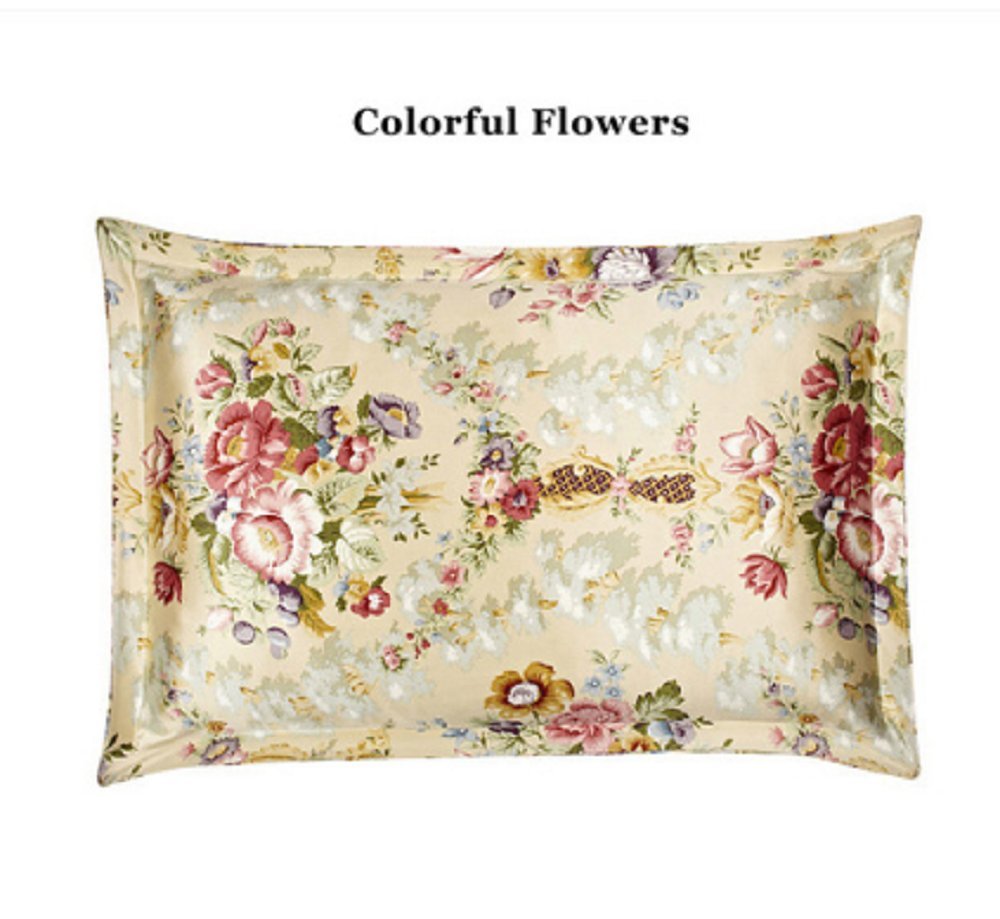Buy 1pc Chinese Mulberry Silk Pillowcase Smooth Floral Printed