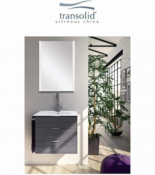 Amazon.com: MISC 37 in Vitreous Chin Vanity Top with Integrated 