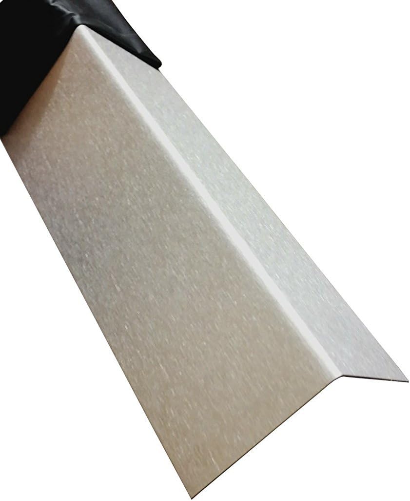 1500mm Edelstahl Winkel K240 Geschliffen V2a 0 8mm Stark Winkelblech Kantenschutz Kreativ Bauen Amazon De Baumarkt