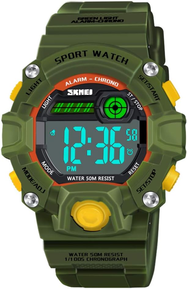 dmazing Boy Watches Ages 512, Waterproof Outdoor Sport Digital Wrist