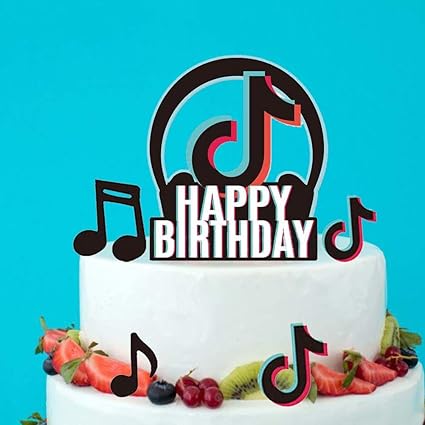Plus Recent Joyeux Anniversaire Gateau Ensemble De Decorations Accessoires Photo Pour Decorations De Fete De Musique Decorations De Fete Social Fetes D Anniversaire Rassemblements Sociaux Amazon Fr Cuisine Maison