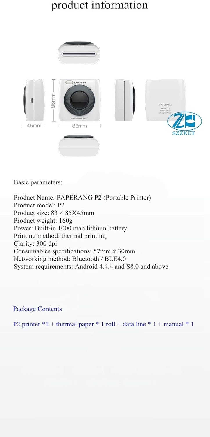 paperang printer amazon