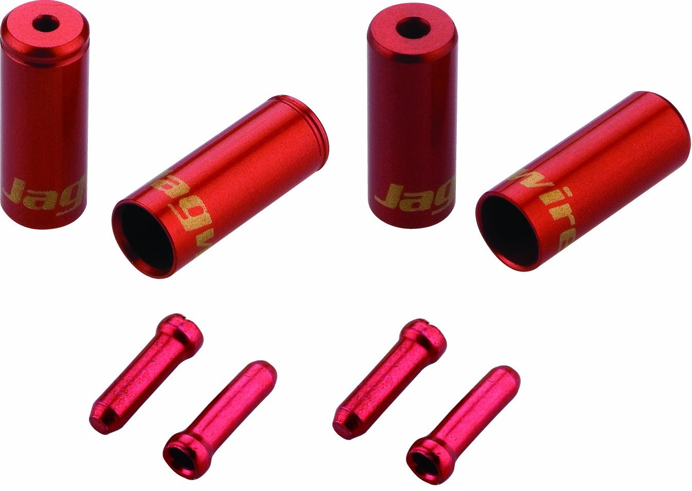 Jagwire Single Bike Cable Housing Kit - Red