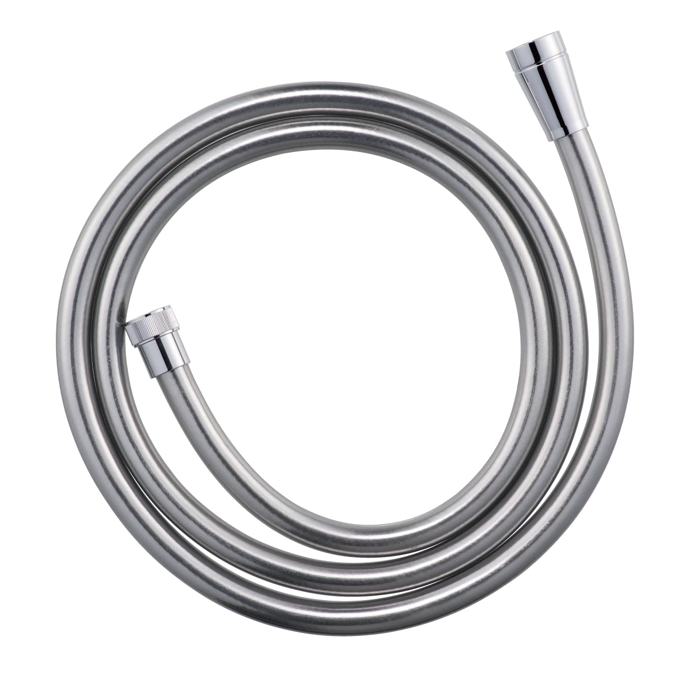 SANEI(サンエイ) シャワーホース ミラー調 ほとんどのメーカー対応 水栓側・シャワー側アダプター付 三層式 1.8m G1/2 PS30-866TXB-CM6-1.8日本製商品画像