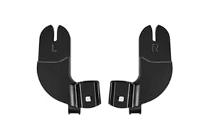 Hiumtree Car Seat Adapter for Stroller Compatible with Baby Jogger (City Go/City Select) & Graco Car Seats City Select Stroller Accessories Car Seat Adapter for Stroller Nylon, Black