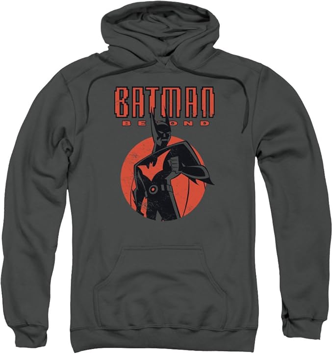 Batman Beyond Mens Iconic Pose Pullover Hoodie, XXXLarge