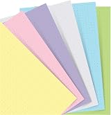 Filofax Personal Pastel Dotted Paper Refill 60 sheets 80gsm 95 x 171mm
