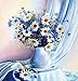 eGoodn 5D Diamond Painting Art Full Drill Paint by Number Kit Round Beads Home Decor, Canvas Size 16x20 Inches / 40x50CM, Window Daisy Vase