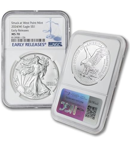2021 No Mint Mark American Eagle (Type I Reverse) Dollar NGC