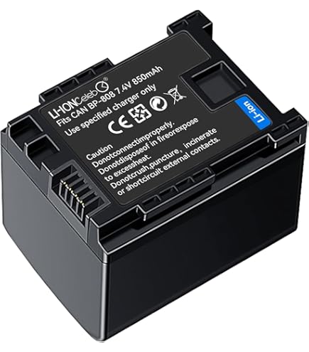 Replacement for Canon VIXIA HF S10 Battery - Compatible with Canon