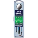 DenTek Professional Oral Care Kit, Complete Set of Dental Tools | Medical Grade, Oral Care Routine, Including Mirror, Dental Pick, Scaler &amp; Stimulator