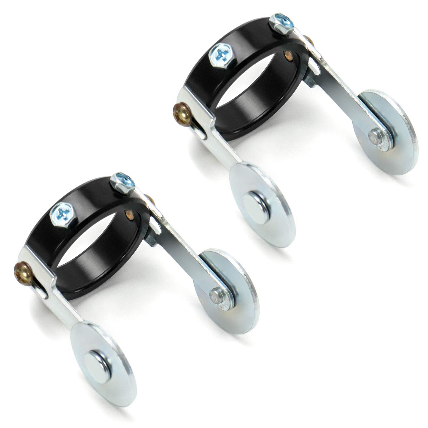 QWORK 2 PCS Cutter Torch Roller Guide , Roller Guide Plasma Cutter Torch Metal Roller Guide Wheel , Plasma cutting equipment , for P-80 Panasonic Plasma Cutter