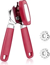 Wellehomi Can Opener Manual Heavy Duty Stainless Steel with Magnet Two view 9