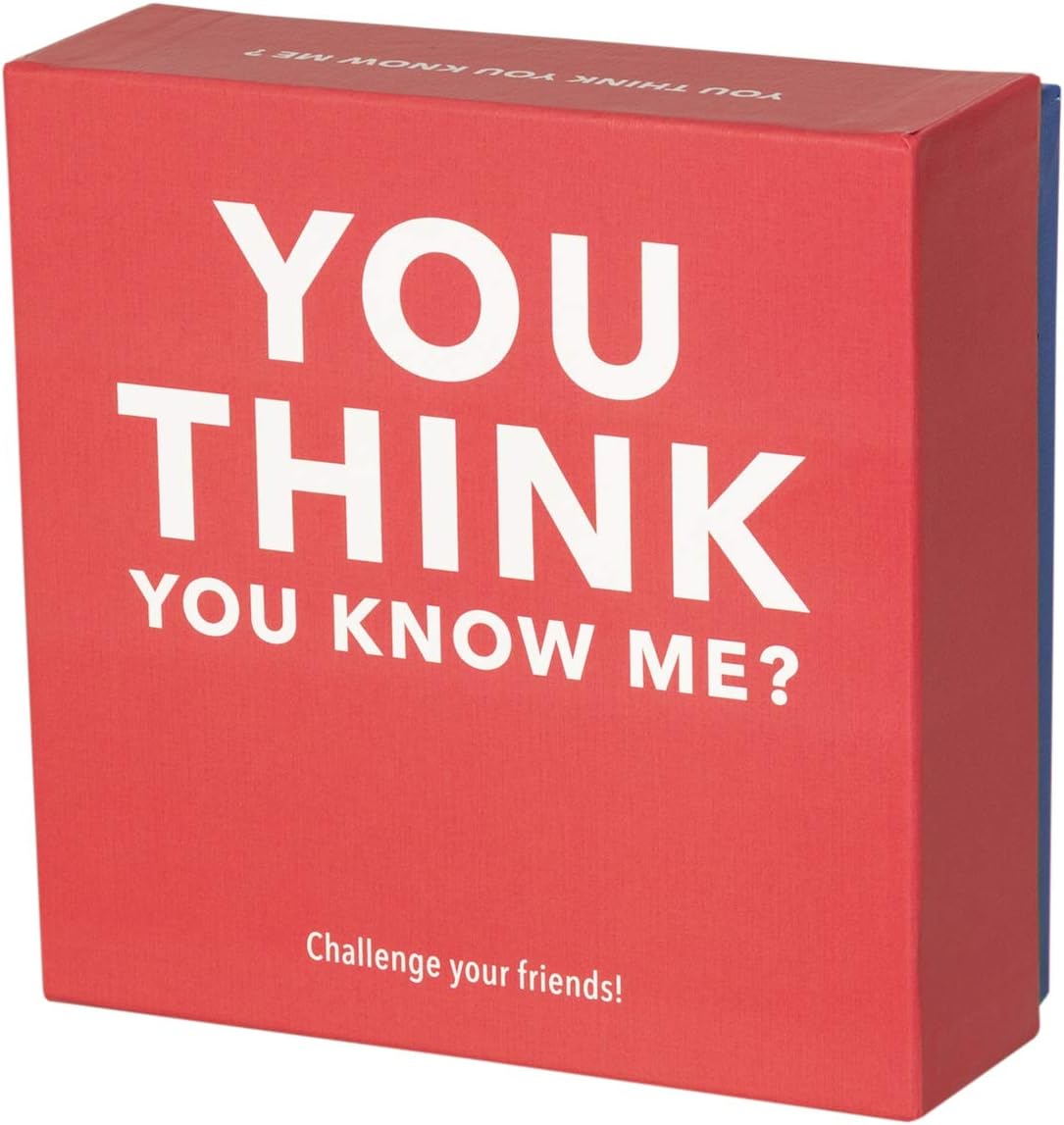 Tactic Games: Know Me, Know You? - Card Game - Party, Self-Discovery - Ages 18+, Pink