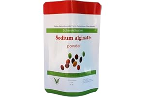 LEIMENGCHEF Sodium Alginate Powder &100% Pure Food Grade (Molecular Gastronomy) - 56g/2oz