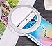 OCHO LED Sefie Ring Light Lighting Clip with 36 LED 3 Level Dimmable Universal Design for Smart Phone Tablet iPhone 7 7 Plus 6 6S Plus iPad mini 4 Pro and more (White)
