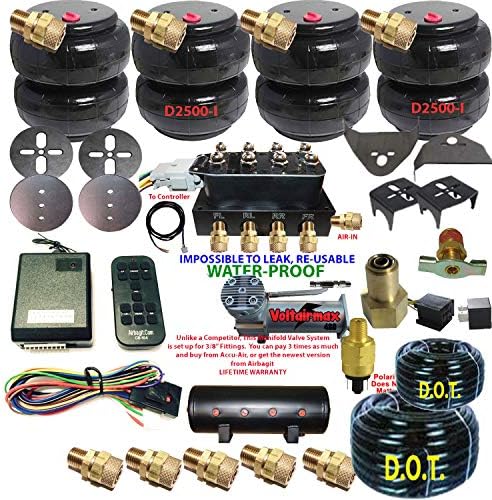 Chassis tech Ford Air Suspension Kit-Complete U-Have Coilsprings Front/Rear See Description