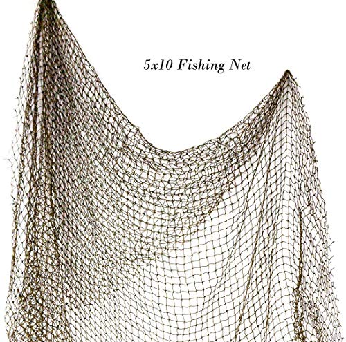 Fishing-Net-5-x-10-Authentic-Nautical-Net-Decorative-Fish-Net-Plus-Free-Nautical-Ebook-by-Joseph-Rains
