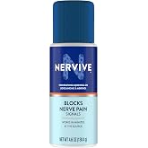 Nervive Pain Relieving Roll On, Lidocaine Roll On, Nervive Pain Relief, Lidocaine Topical, Foot Pain, Leg Pain, Hand Pain, Max Strength Formula, 4.6oz