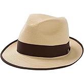 Stetson Latte Milan Straw Hat