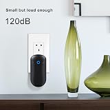 SECRUI Wireless Doorbell 1000ft Long Range IP55 Waterproof Battery Open House view 3