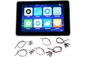 DIYmalls 3.5" inch ESP32-S3 IPS Display Capacitive Touchscreen JC3248W535C TFT LCD Module 320x480 AXS15231B Support Play Music Video Image Clock Weather