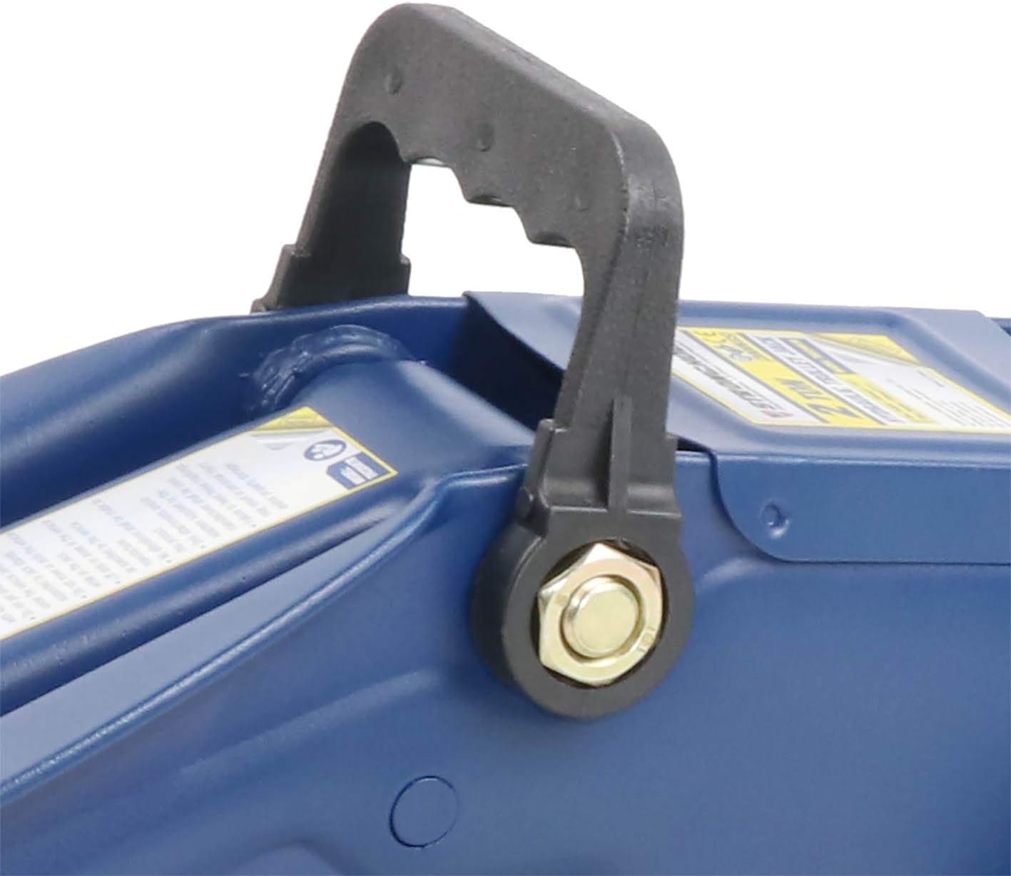 Stronghold Hydraulic Floor Jack, Steel, 12-3/4" Max. Height, 2 Ton - 4,000 lb. Capacity: Automotive