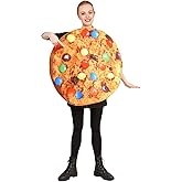 DSplay Unisex Adult Pizza Food Costume Onesize