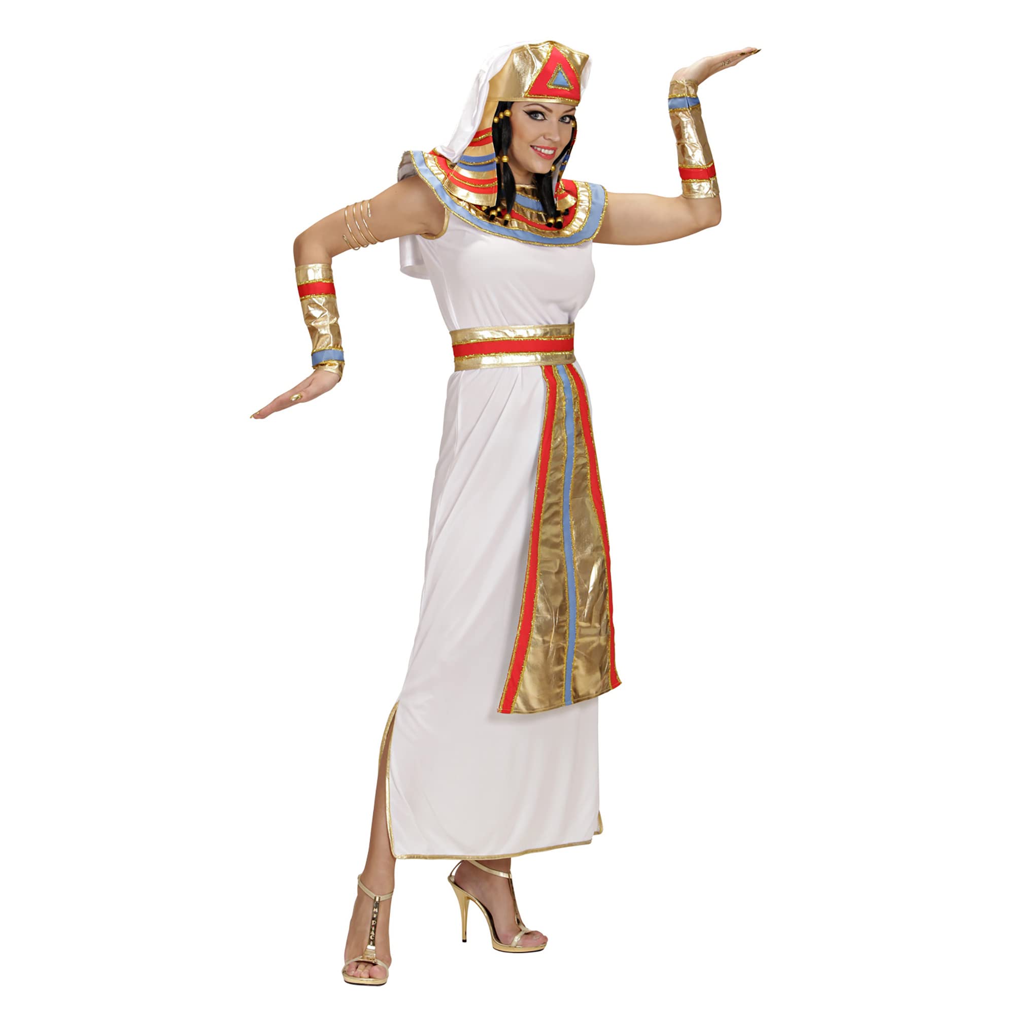 Ladies Queen of the Nile Costume Large UK 14-16 for Egyptian Ancient Egypt Fancy Dress