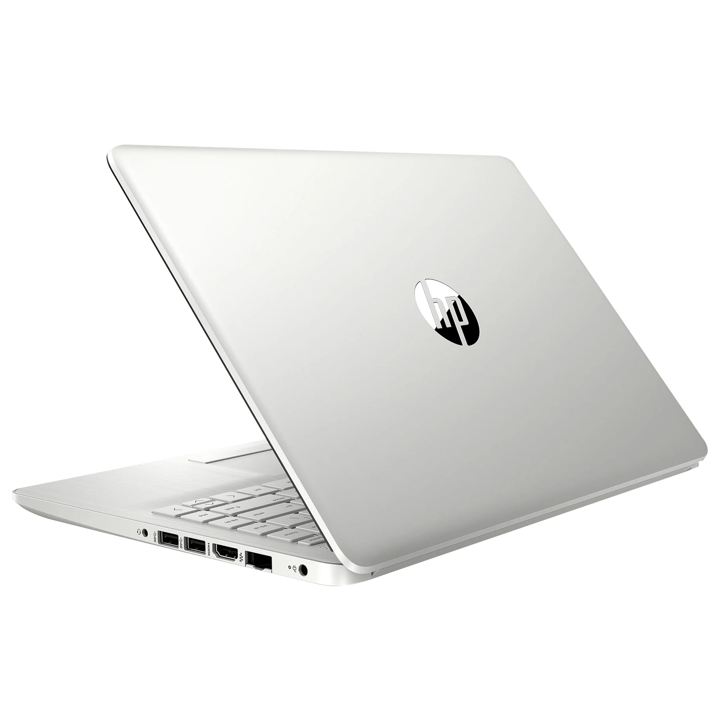 Photo 1 of HP Stream 14" HD BrightView Laptop, Intel Celeron N4120 Processor, 8GB RAM, 64GB SSD, Intel UHD Graphics, 720p Webcam, WiFi, HDMI, Win 11 S, Silver (Renewed)